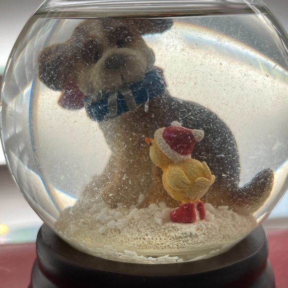 Puppy Snow Globe By Eddie Bauer - Picture 2 of 9